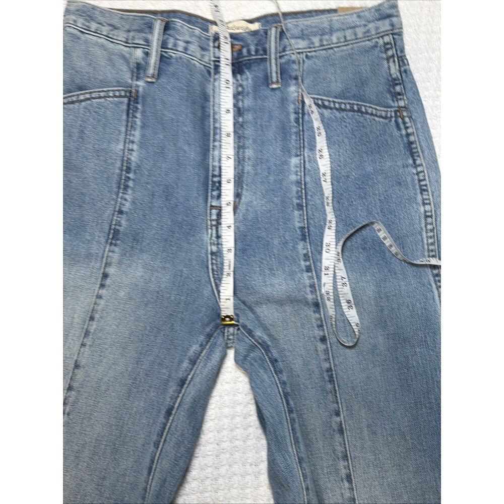 Madewell Womens 28 11" High Rise Flare Annapolis Seamed Jeans 28x32 - Picture 7 of 9